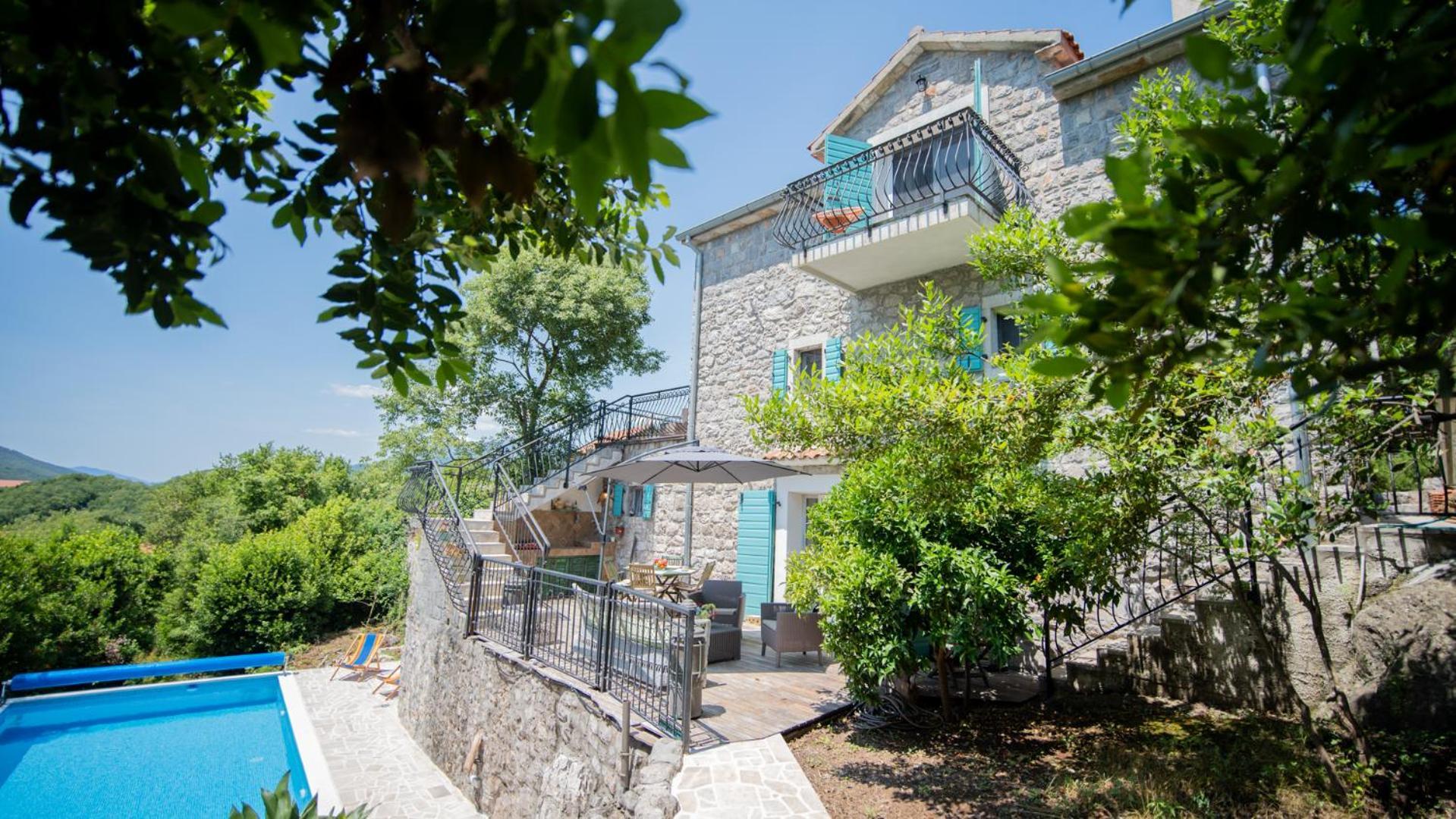 Villa Toscana With A Pool 蒂瓦特 外观 照片